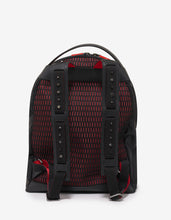 Load image into Gallery viewer, Backloubi Black Nylon Spikes Backpack