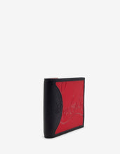 Load image into Gallery viewer, Coolcard Sneakers Sole Black &amp; Red Billfold Wallet
